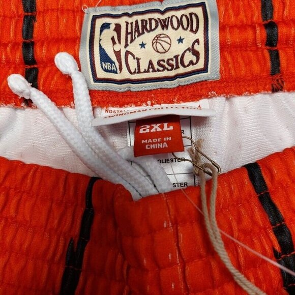 Mitchell & Ness Toronto Raptors Fadeaway Swingman Basketball Shorts Mens Sz 2XL - Picture 3 of 7